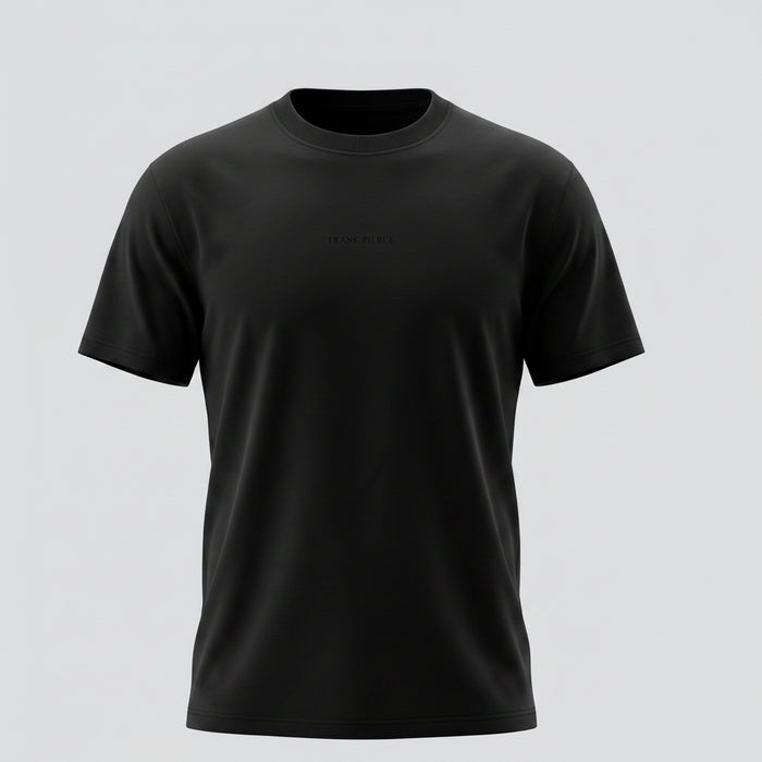 Camiseta Oversize Heavyweight Negro - 100% Algodón