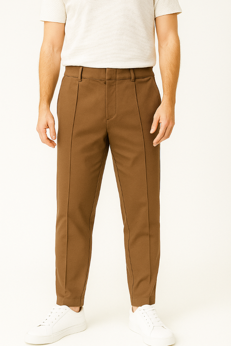 Pantalón Alforza Mocca