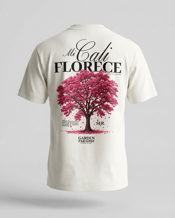 Camiseta CALI FLORECE 100% Algodon