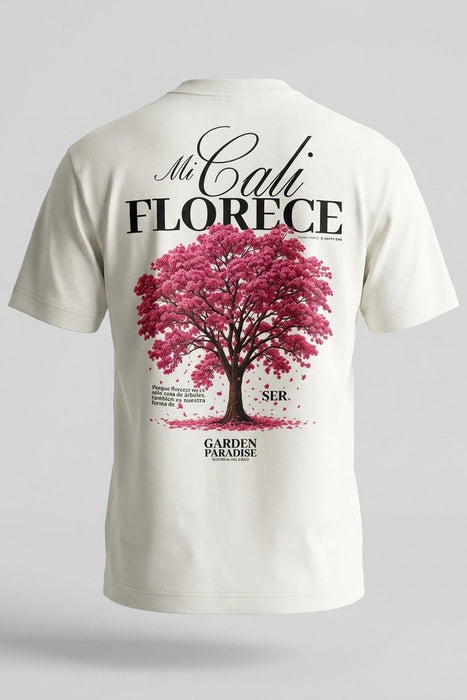 Camiseta CALI FLORECE 100% Algodon