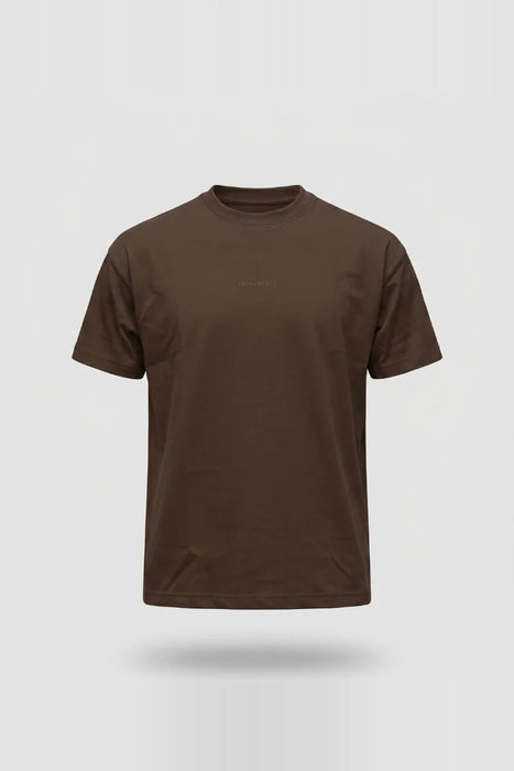 Camiseta Oversize Heavyweight Cafe - 100% Algodón