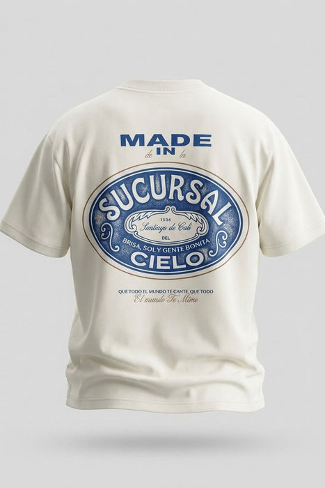 Camiseta CALI LA SUCURSAL 100% Algodon