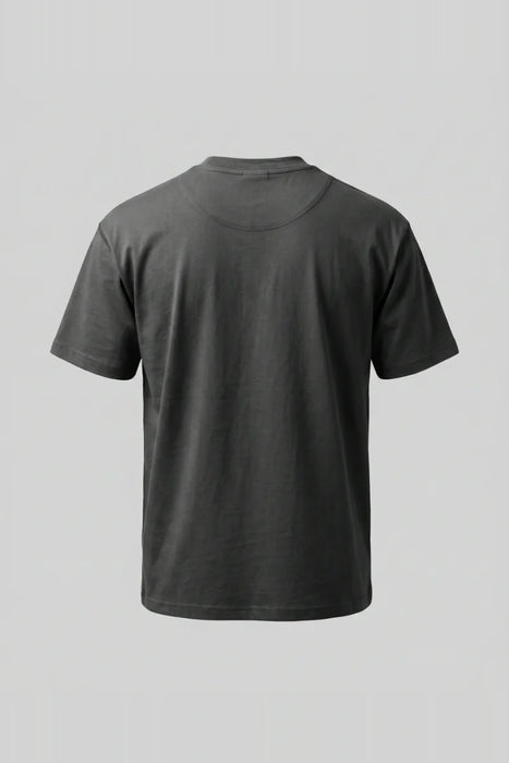 Camiseta Oversize Heavyweight gris oscuro - 100% Algodón