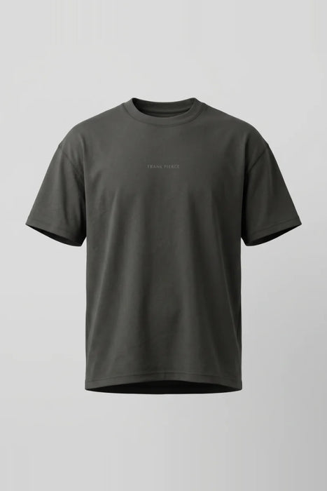 Camiseta Oversize Heavyweight gris oscuro - 100% Algodón