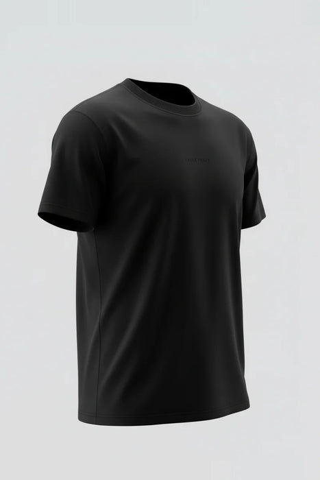 Camiseta Oversize Heavyweight Negro - 100% Algodón