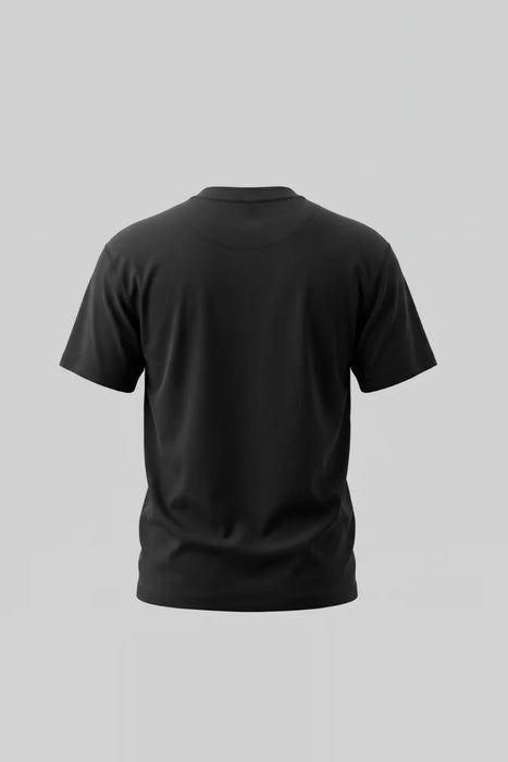 Camiseta Oversize Heavyweight Negro - 100% Algodón