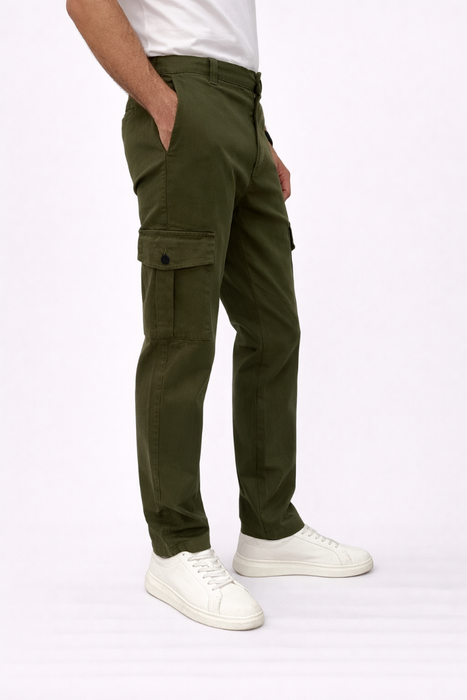 Pantalón Cargo Verde