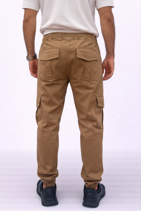 Pantalón Jogger Café