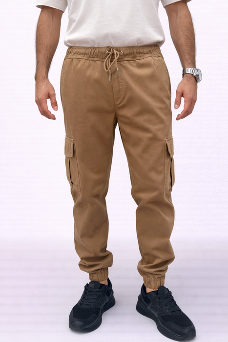 Pantalón Jogger Café