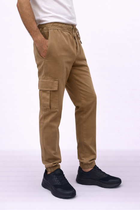 Pantalón Jogger Café