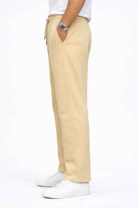 Sudadera de Algodón Crema